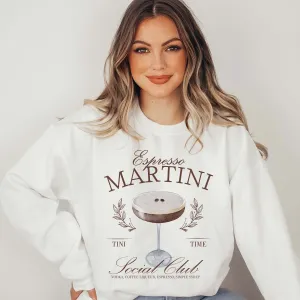 Espresso Martini Social Club Wholesale Crew Sweatshirt