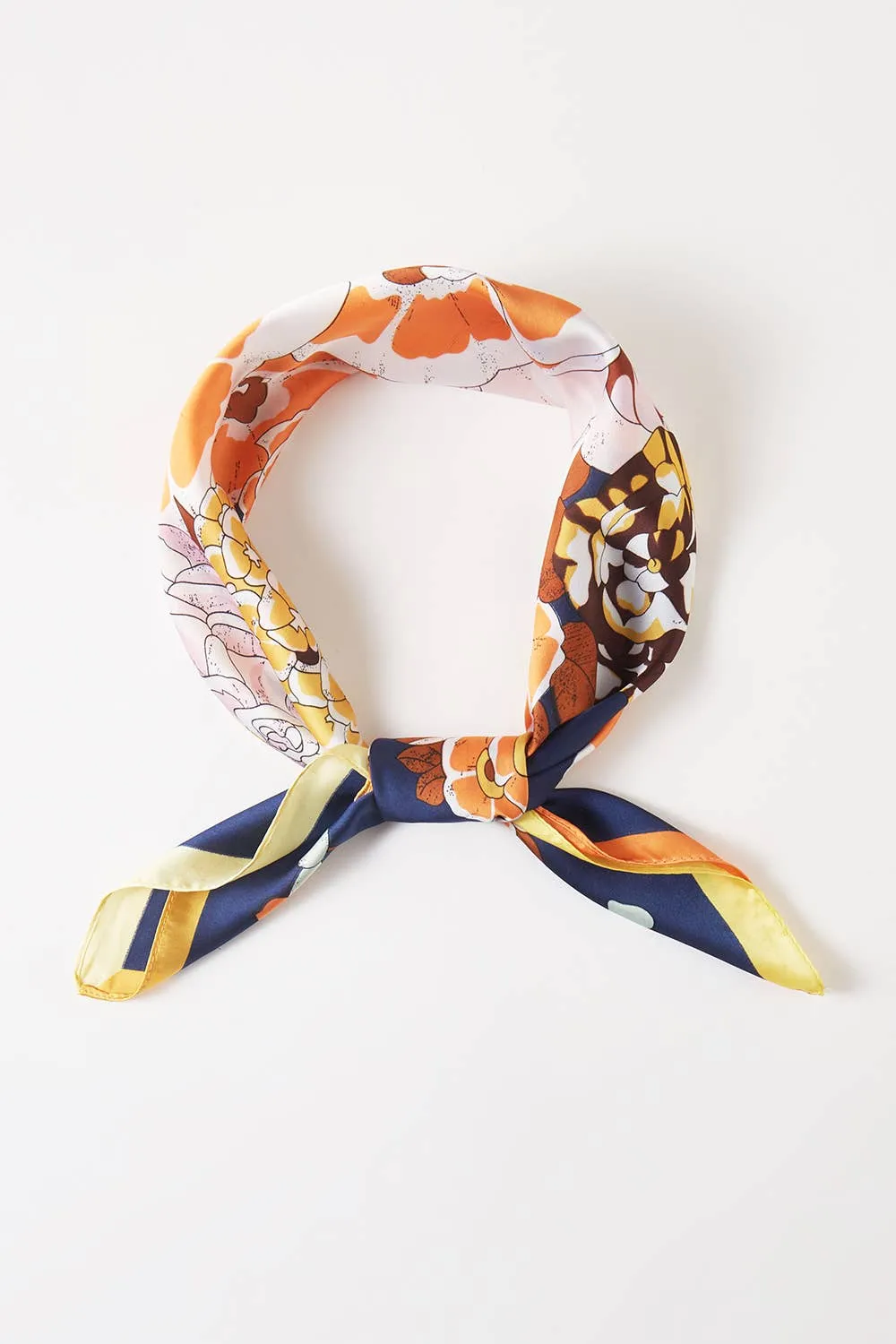 Fall Floral Scarf