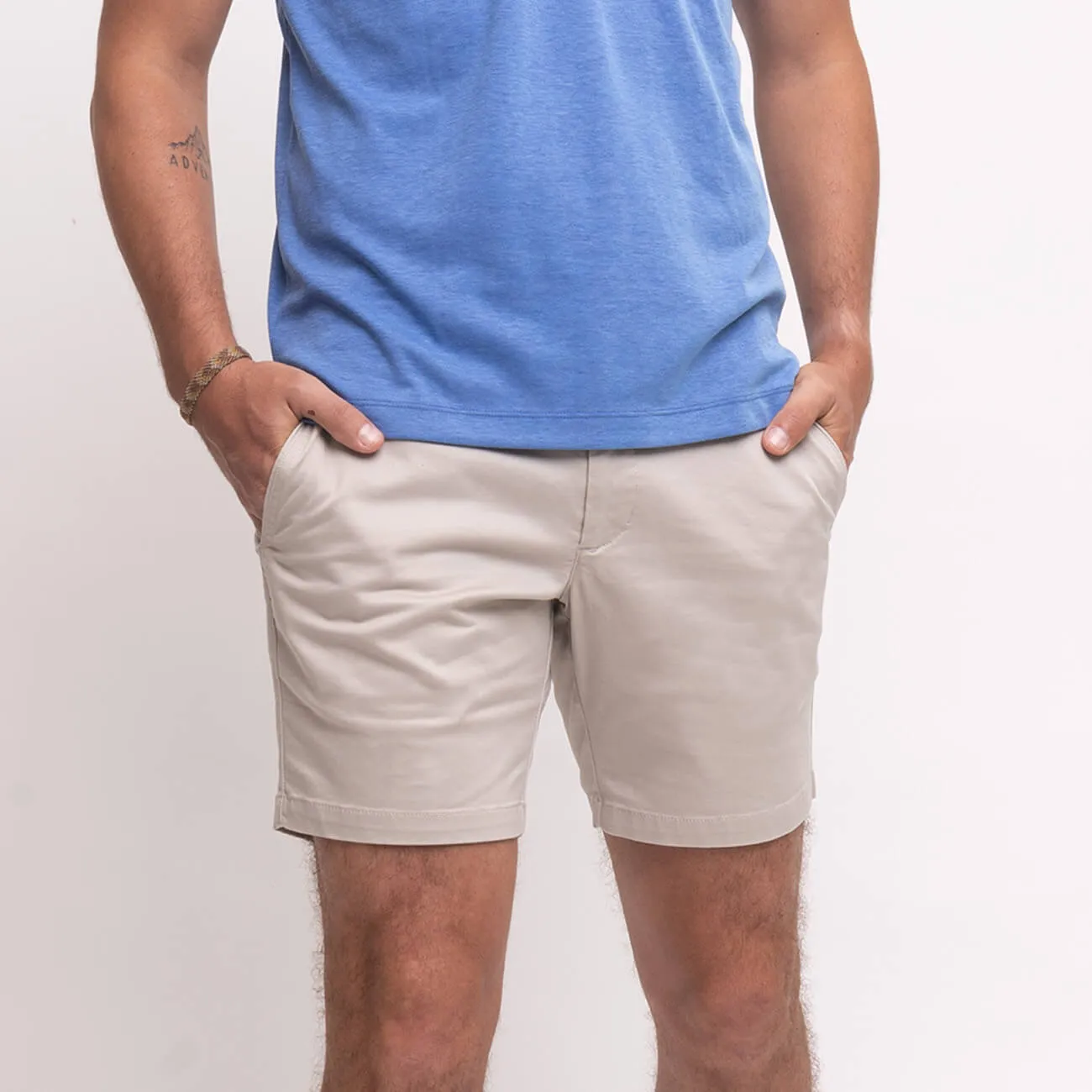 Feel Good Shorts in Riverside Blue