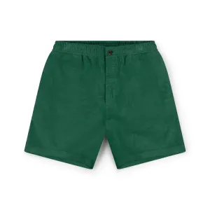 Freemens Cord Short - Mallard Green