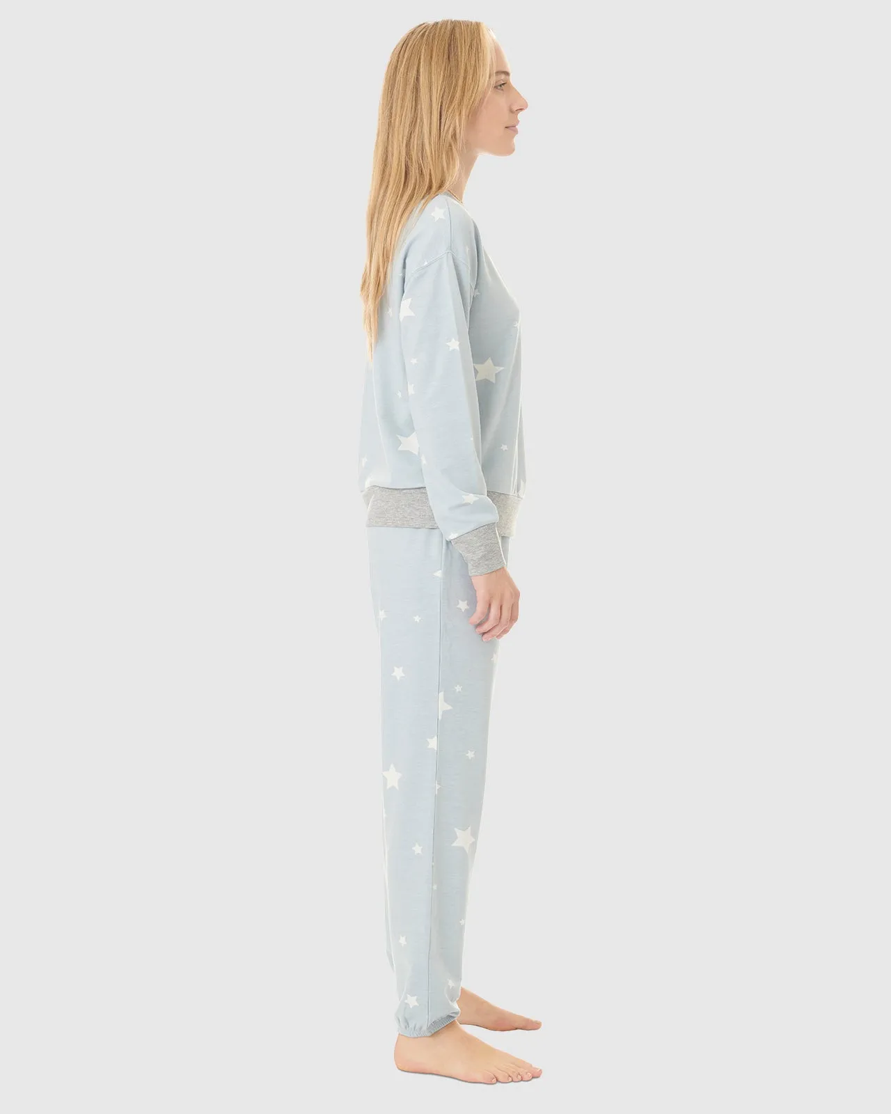 French Terry Long Sleeve PJ Set