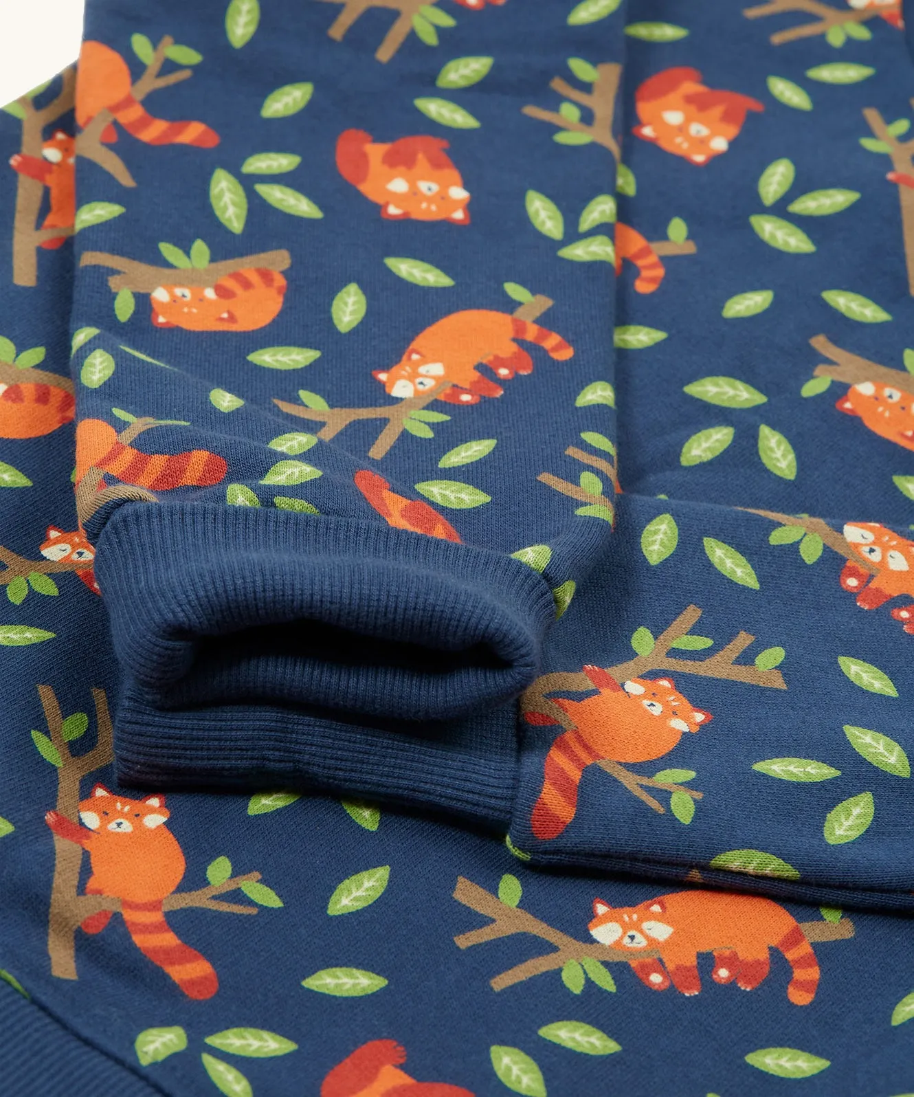 Frugi Easy On Jumper - Red Panda Pals