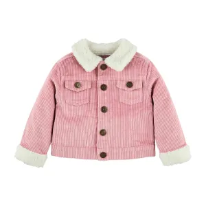 Girl Cord Sherpa Jacket