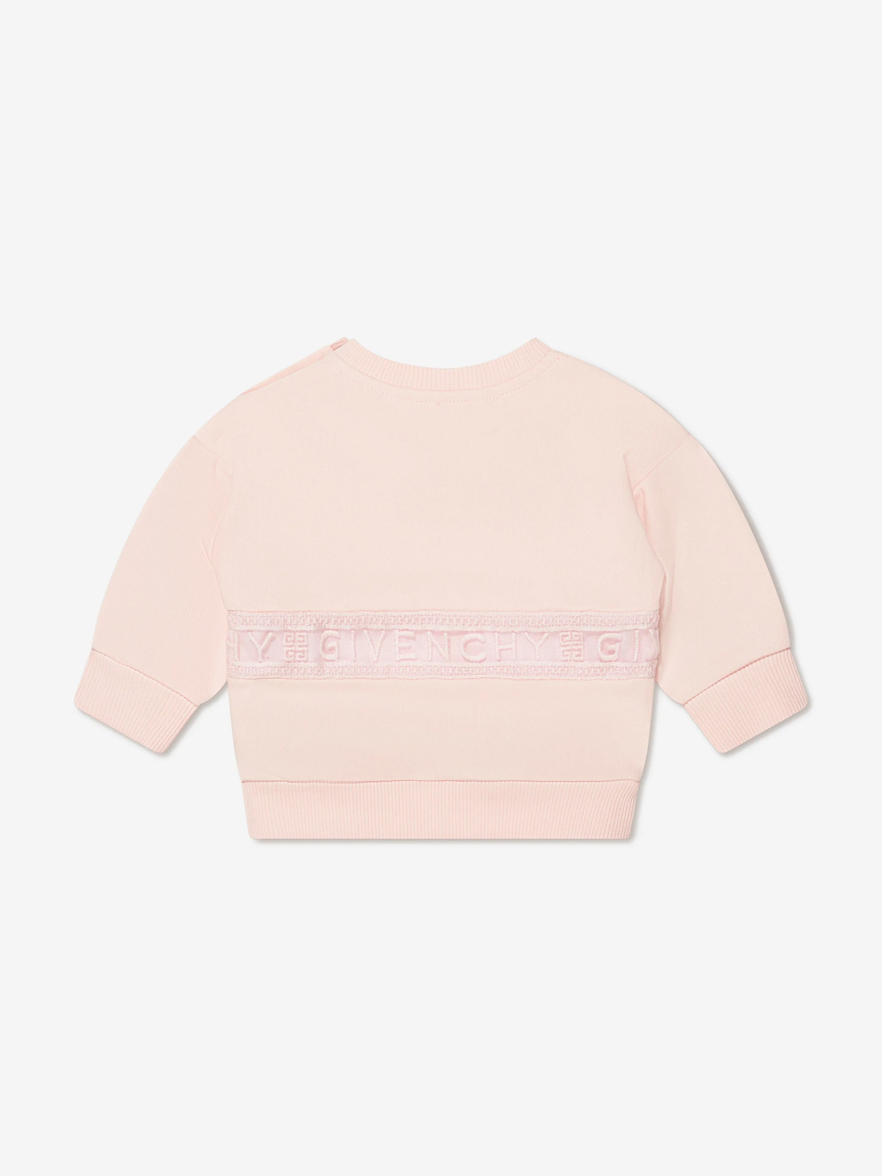 Givenchy Baby Girls Logo Sweatshirt in Pink