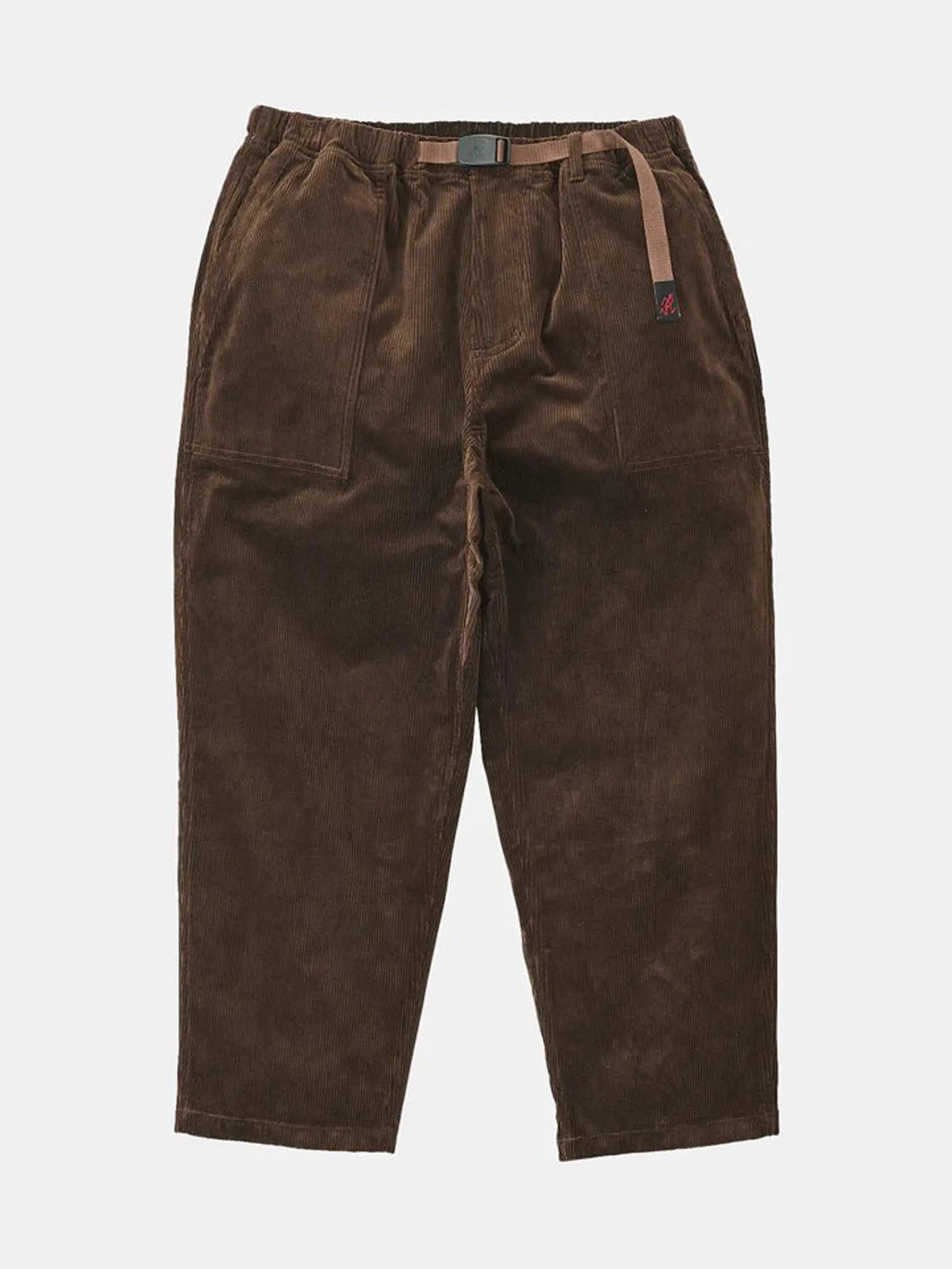 Gramicci - Corduroy Loose Tapered Pants - Dark Brown