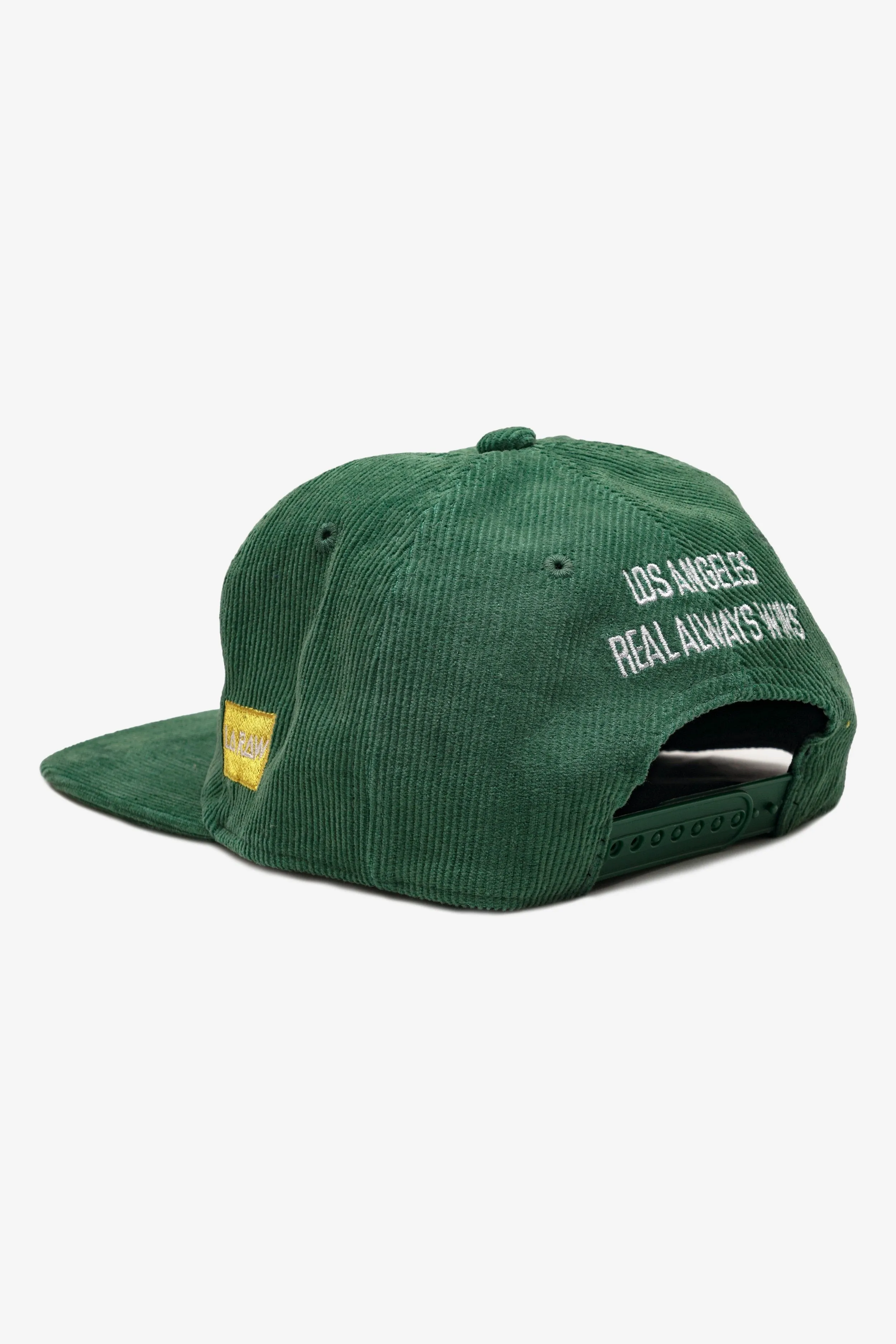 GRATITUDE CORDUROY HAT GREEN