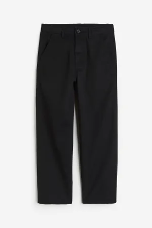 H&M Relaxed trousers, black