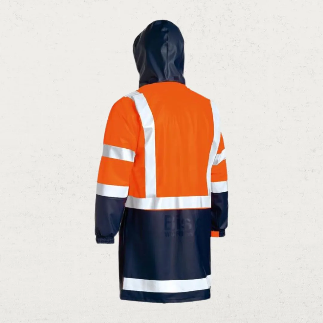 Hi Vis Taped PU Waterproof Jacket