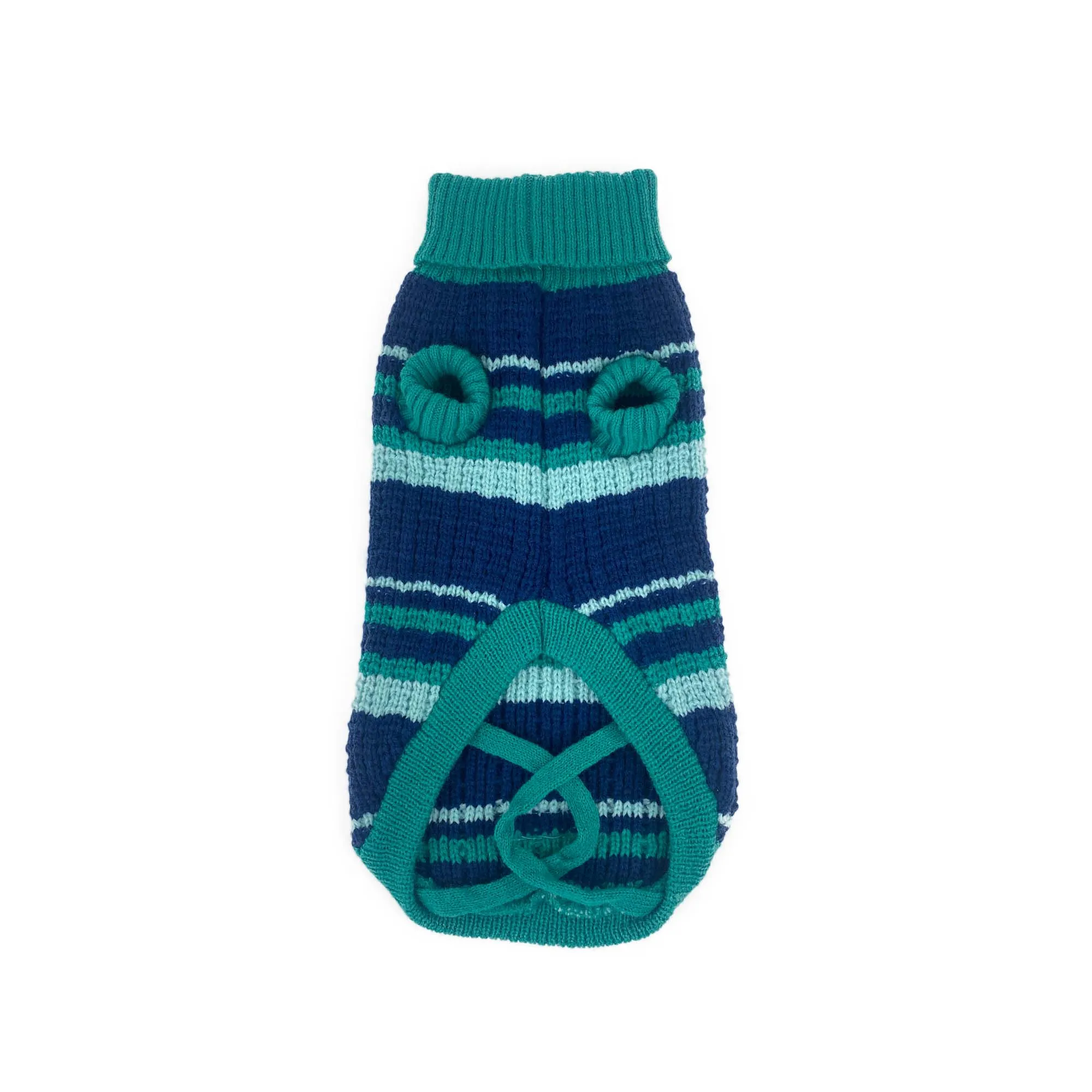 Huskimo Ski Lodge Dog Jumper Green 52.5cm Medium***