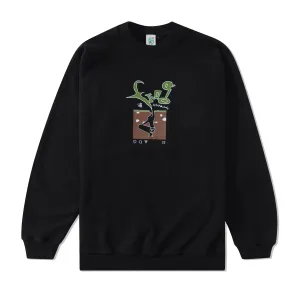 Instagram Ads Crewneck, Black