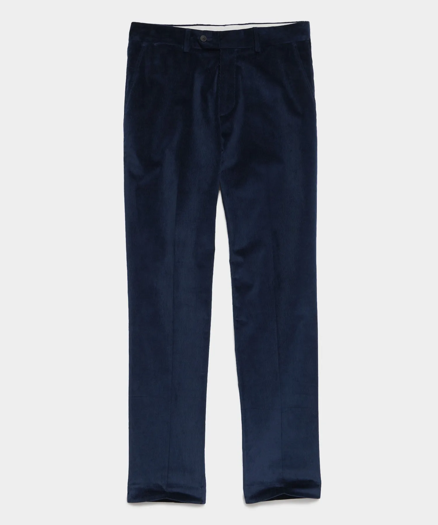 Italian Corduroy Sutton Trouser in Navy