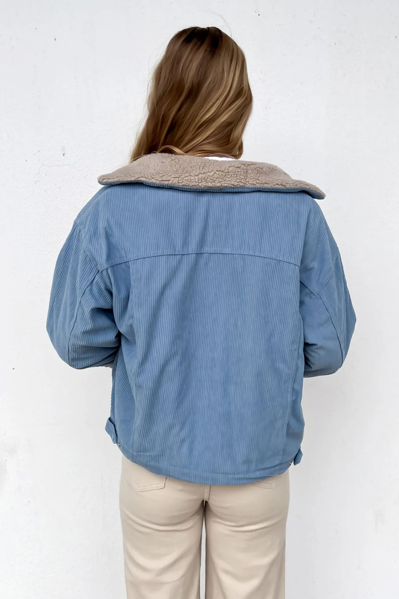 James Jacket Light Blue