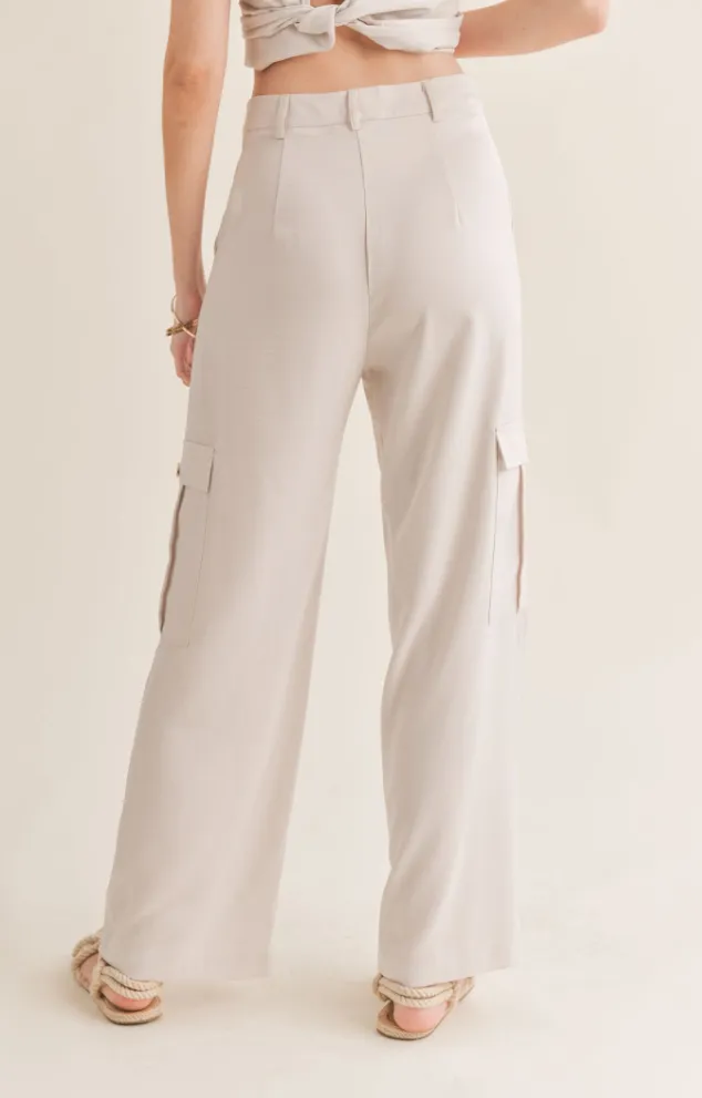 Jess Low Waist Cargo Pants