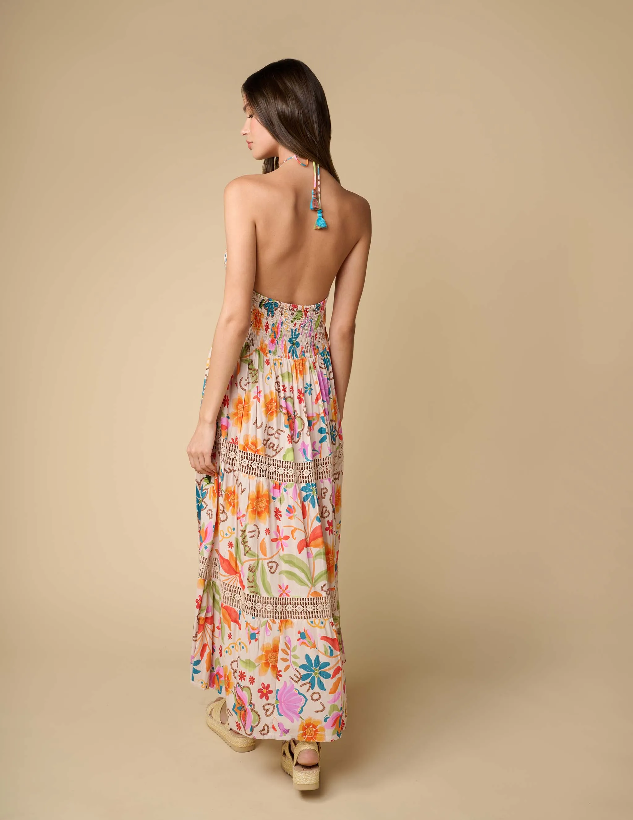 Kiara Floral Maxi Dress