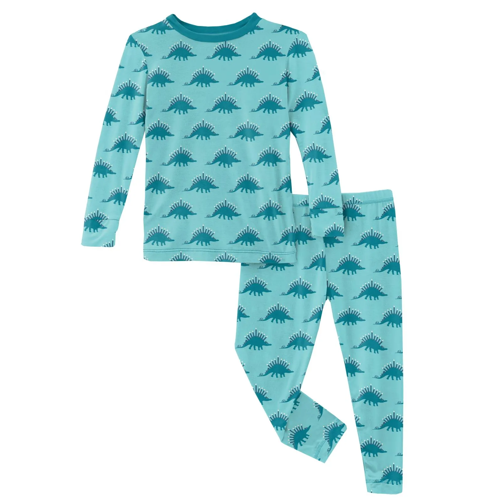 KicKee Pants Iceberg Menorahsaurus L/S Pajama Set