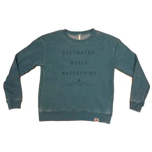 Kitty Hawk Surf CO Saltwater Heals Crew Neck