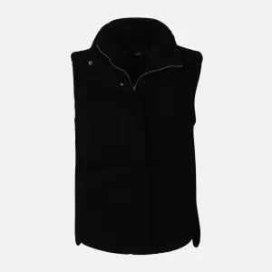 LADIES SHERPA WAISTCOAT