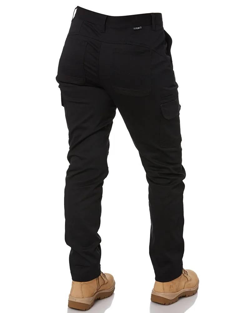 Ladies Staple Cargo Pants - Black