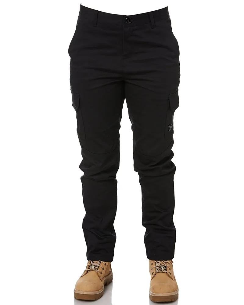 Ladies Staple Cargo Pants - Black