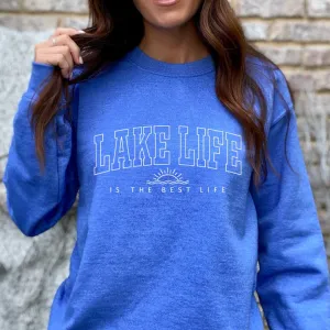 Lake Life Varsity Crewneck Sweatshirt