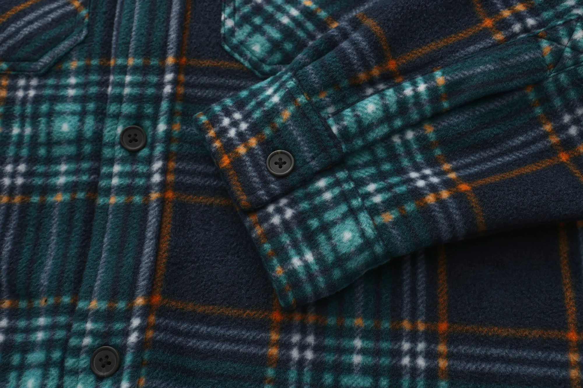 Lined , Brushed, warm, Shirt Jacket