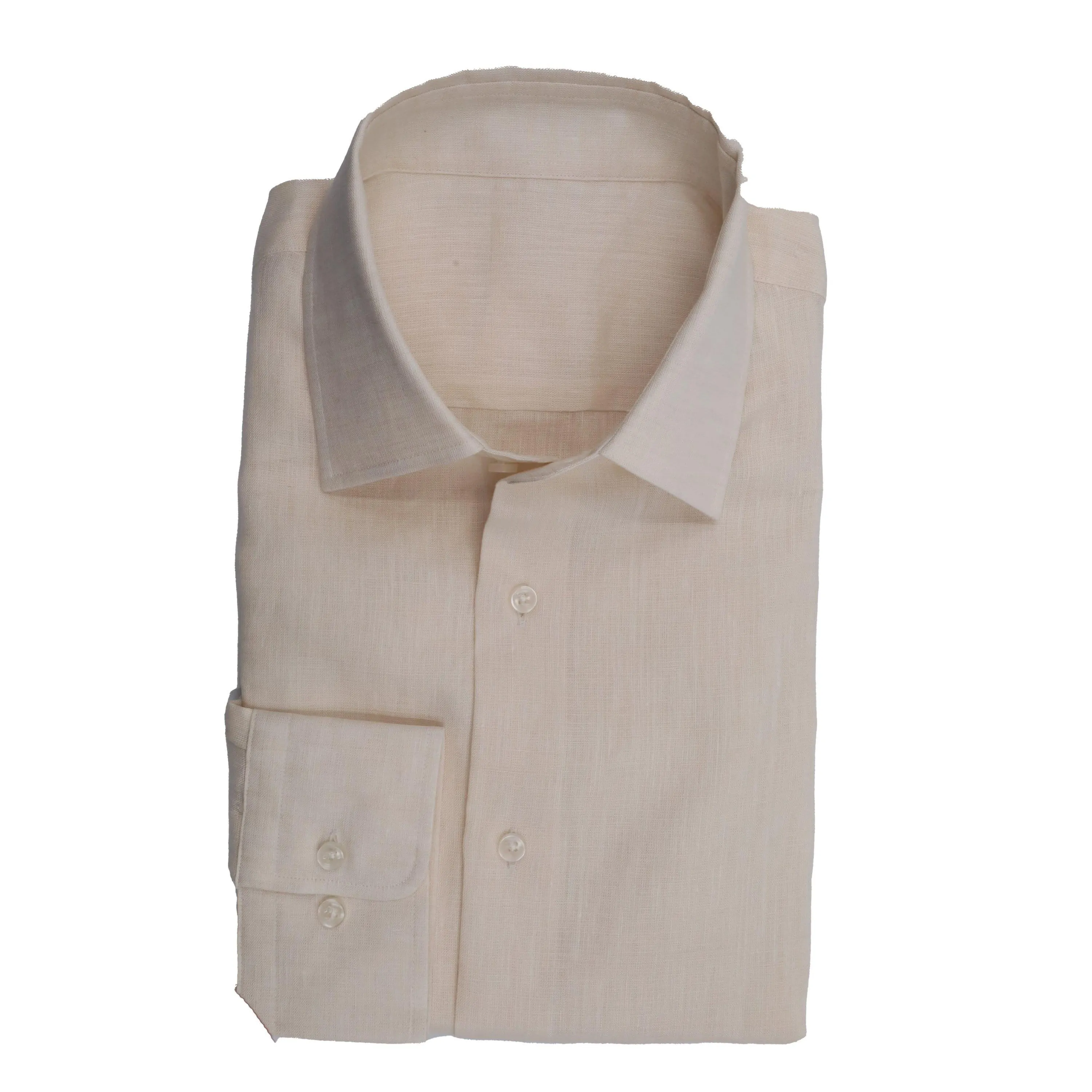 Linen Sports Shirt Beige