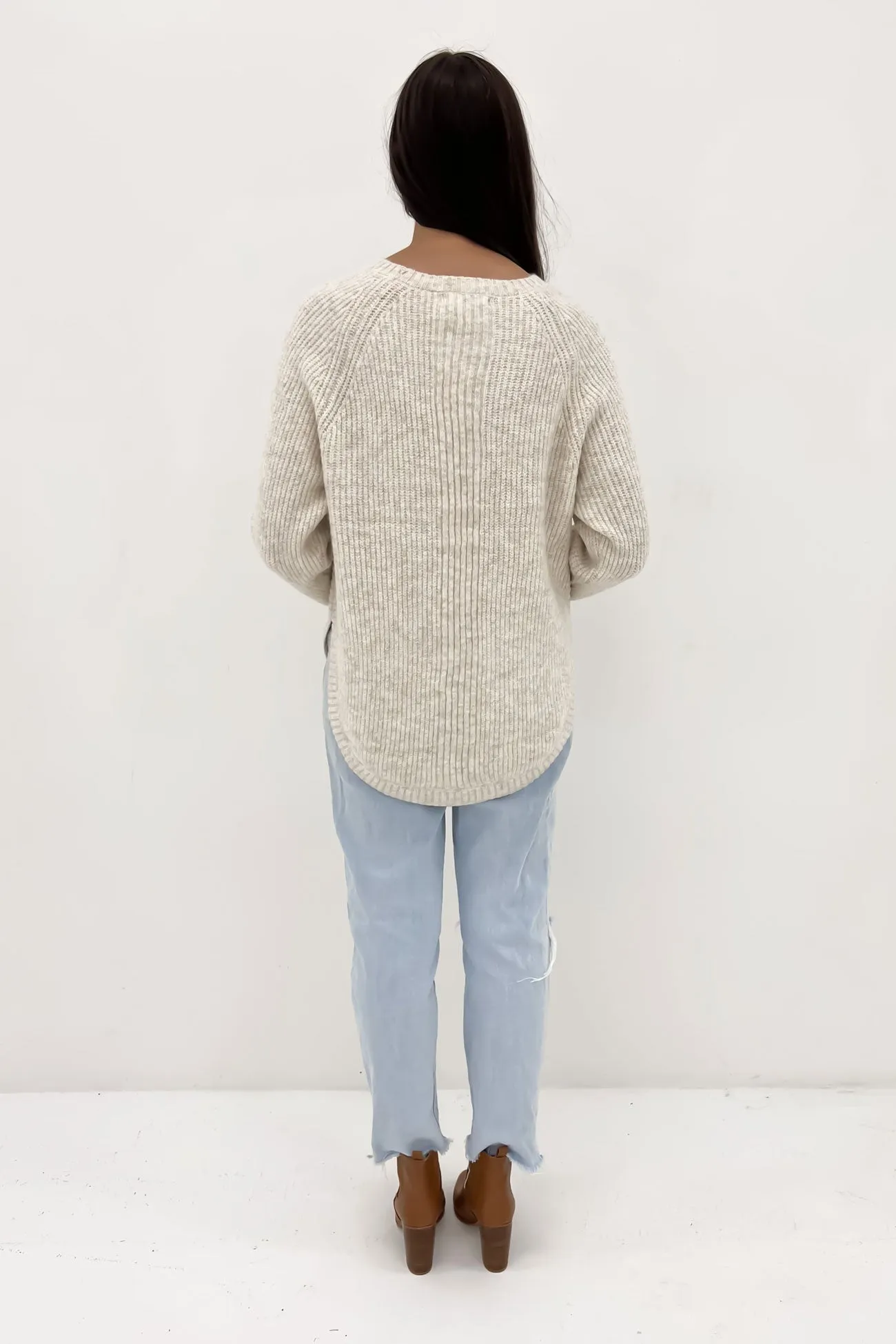 Lisha Knit Jumper Beige