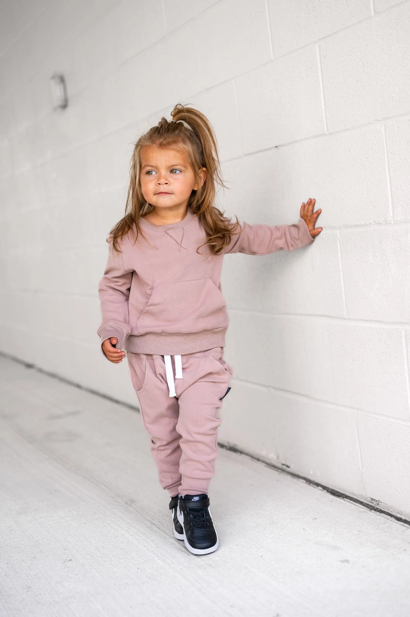 Little Bipsy Pocket Pullover - Mauve