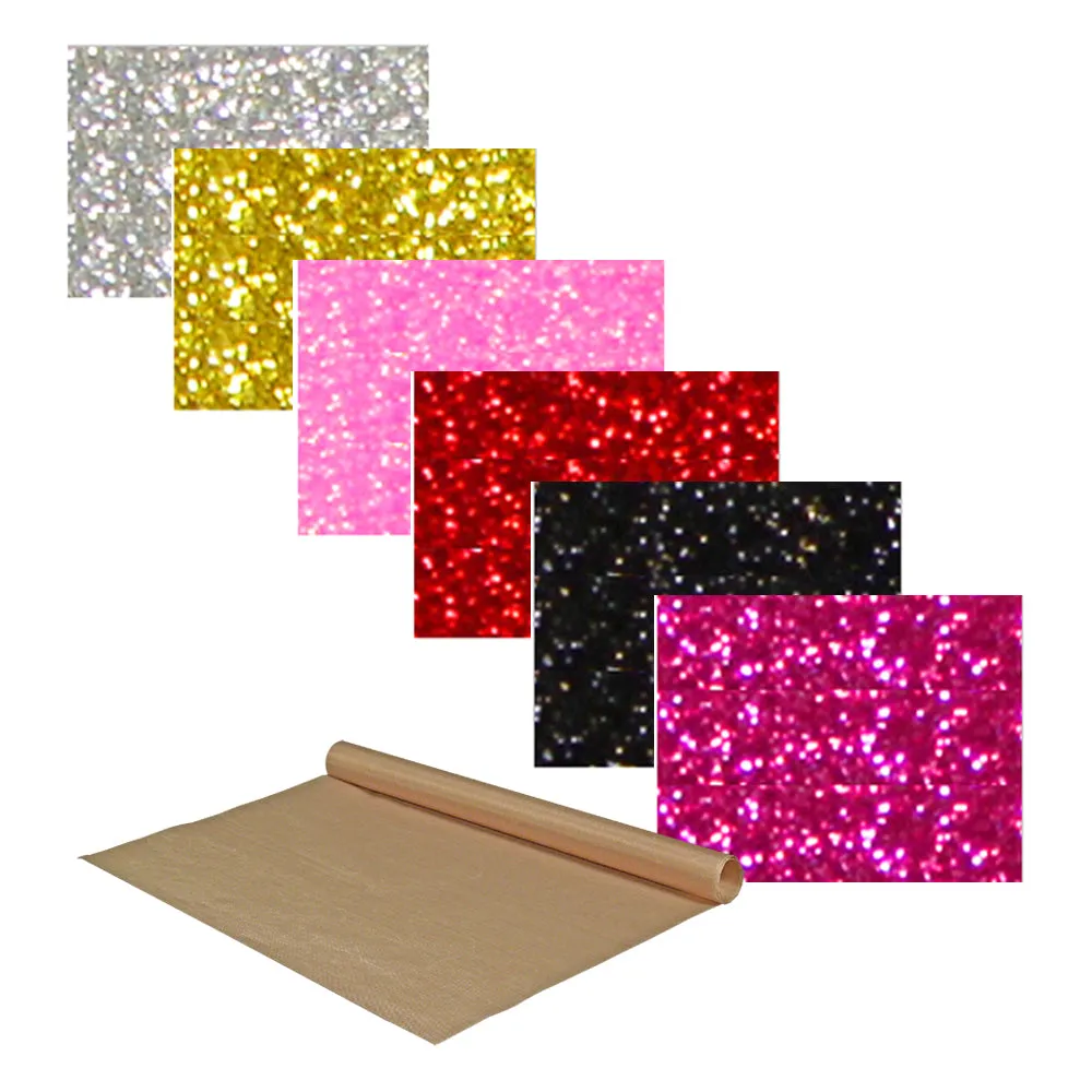 Logical Color GlitterSOFT HTV - Glitter Heat Transfer Vinyl Starter Pack