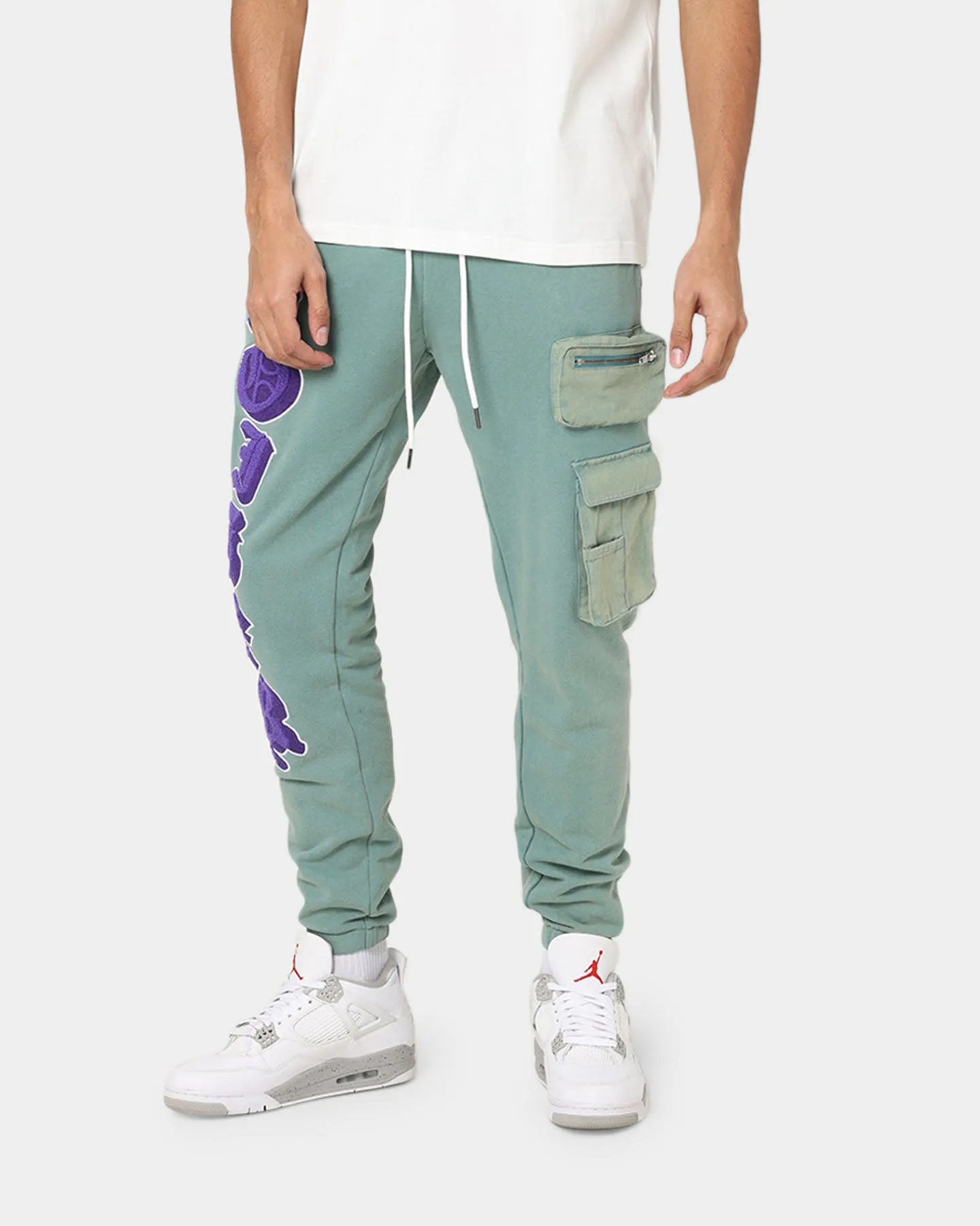 Loiter Sunchyme Track Pants Green