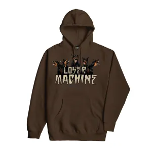 LOSER MACHINE ONSLAUGHT FLEECE BROWN