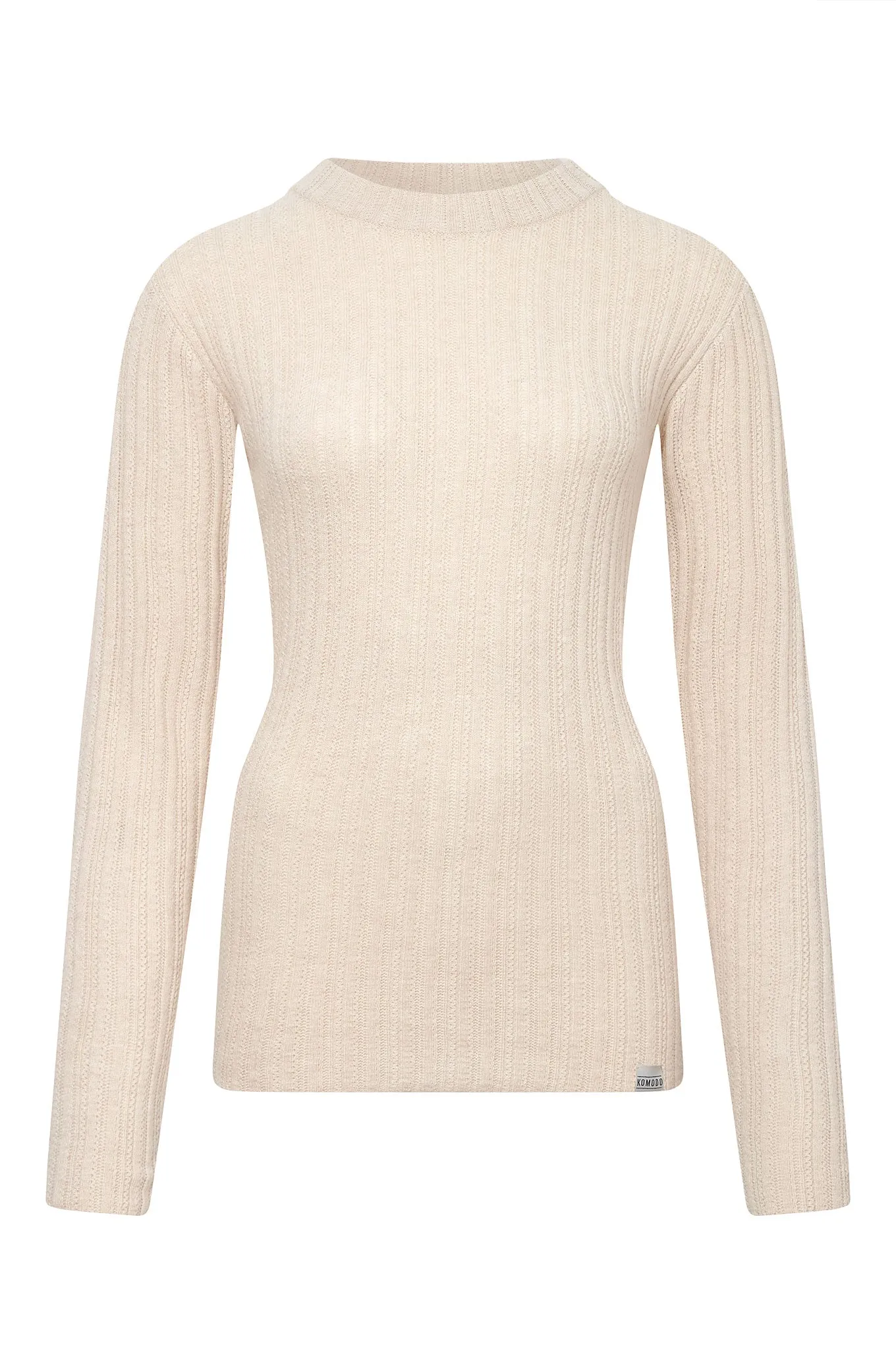 LUCKY Wool Blend Jumper - Sand