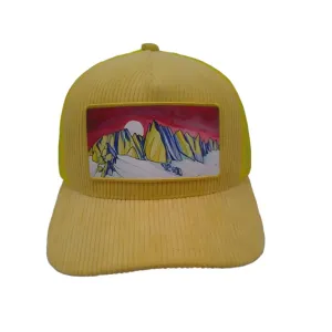 Mammoth Skyline Corduroy Trucker Hat