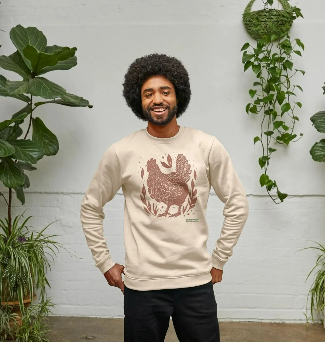 Men's Happy Hens Only Jumper