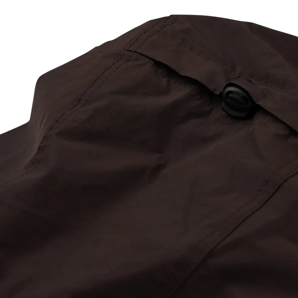 MILD HOODED JACKET DARK BROWN