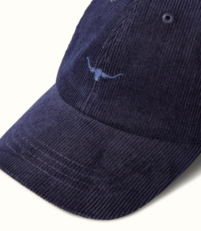 Mini Longhorn Cap - Corduroy - Navy