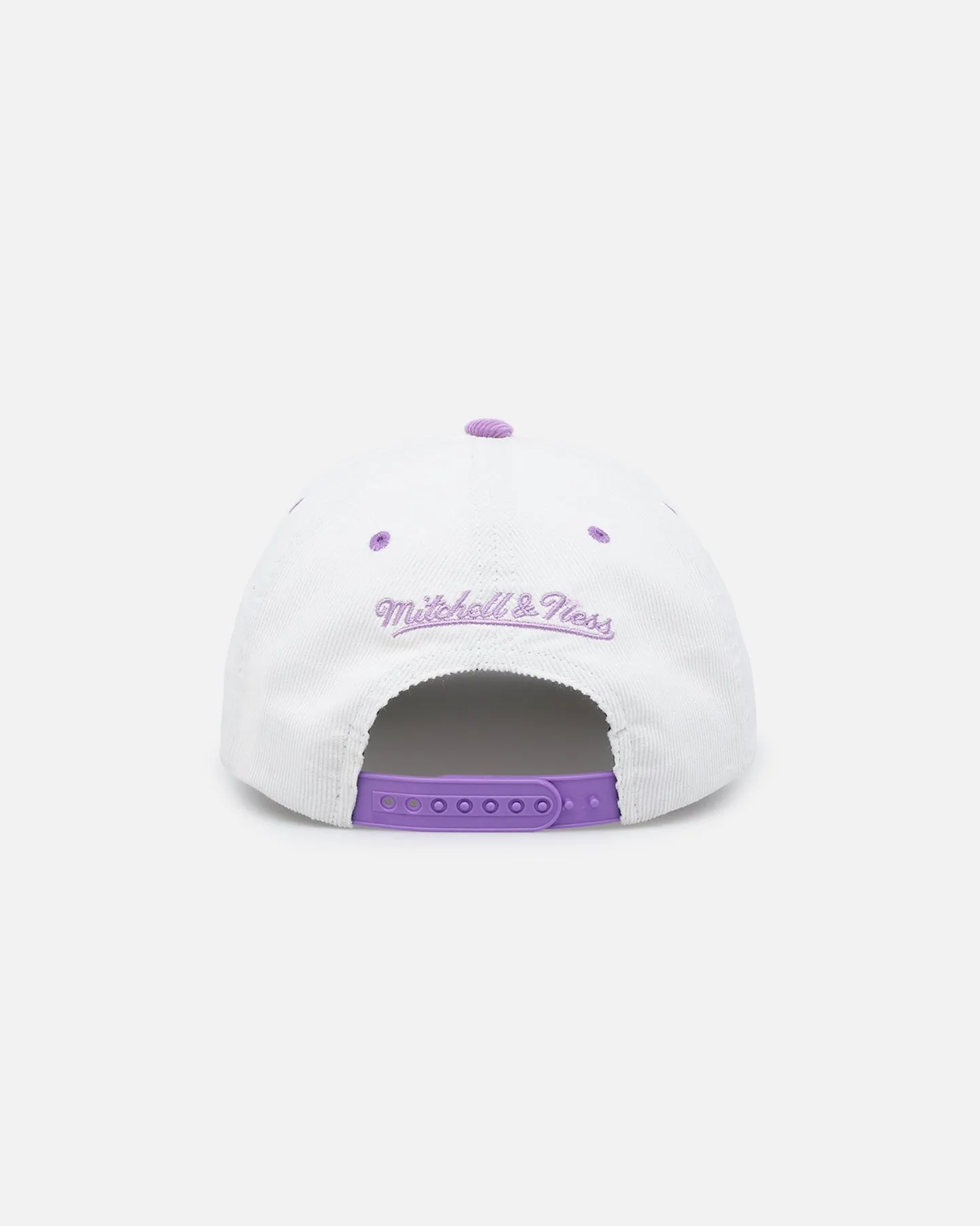 Mitchell & Ness Toronto Raptors 'Pastel Corduroy' Deadstock Snapback White Cream/Purple