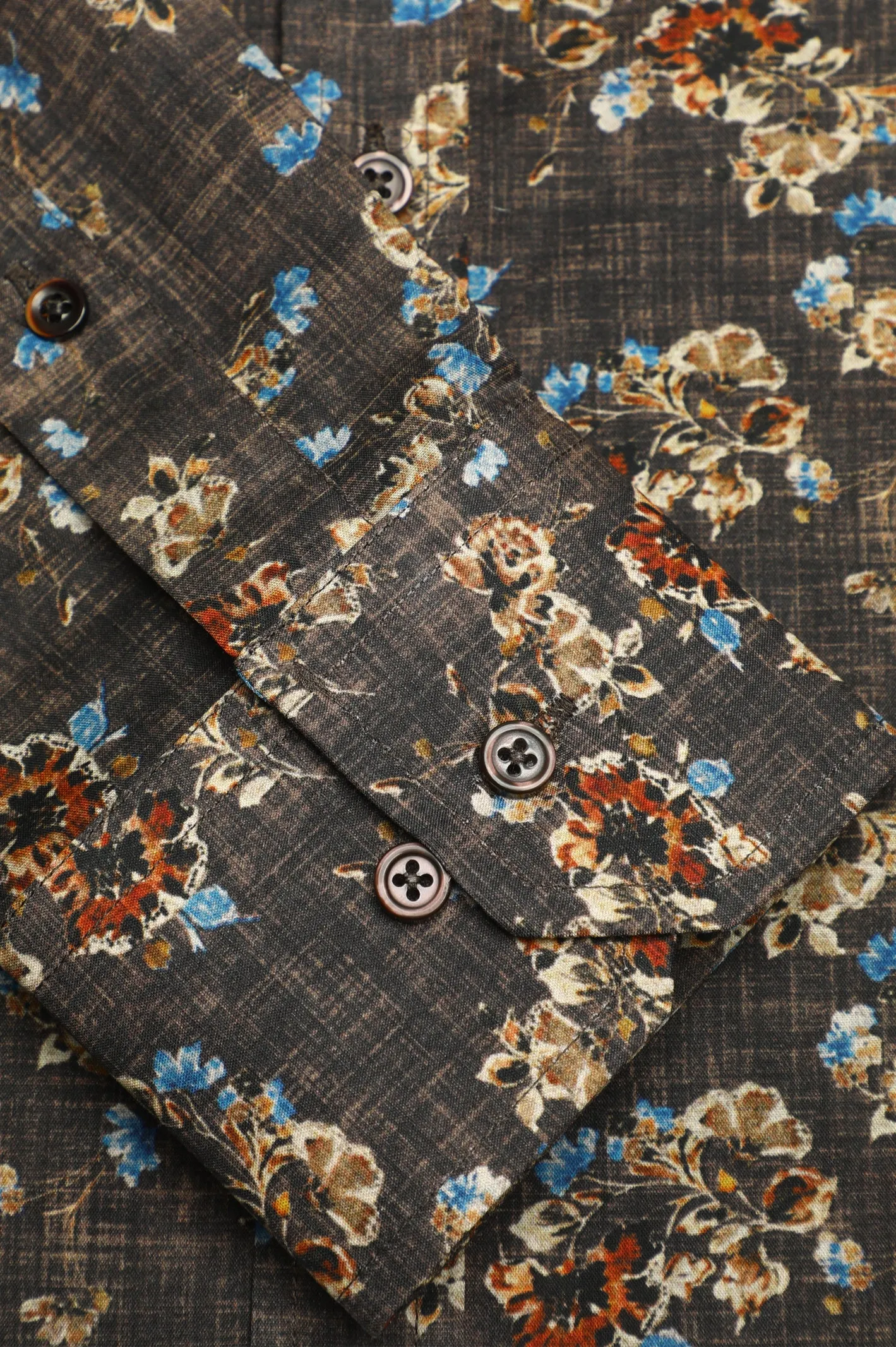 Multicolor Floral Printed Casual Milano Shirt