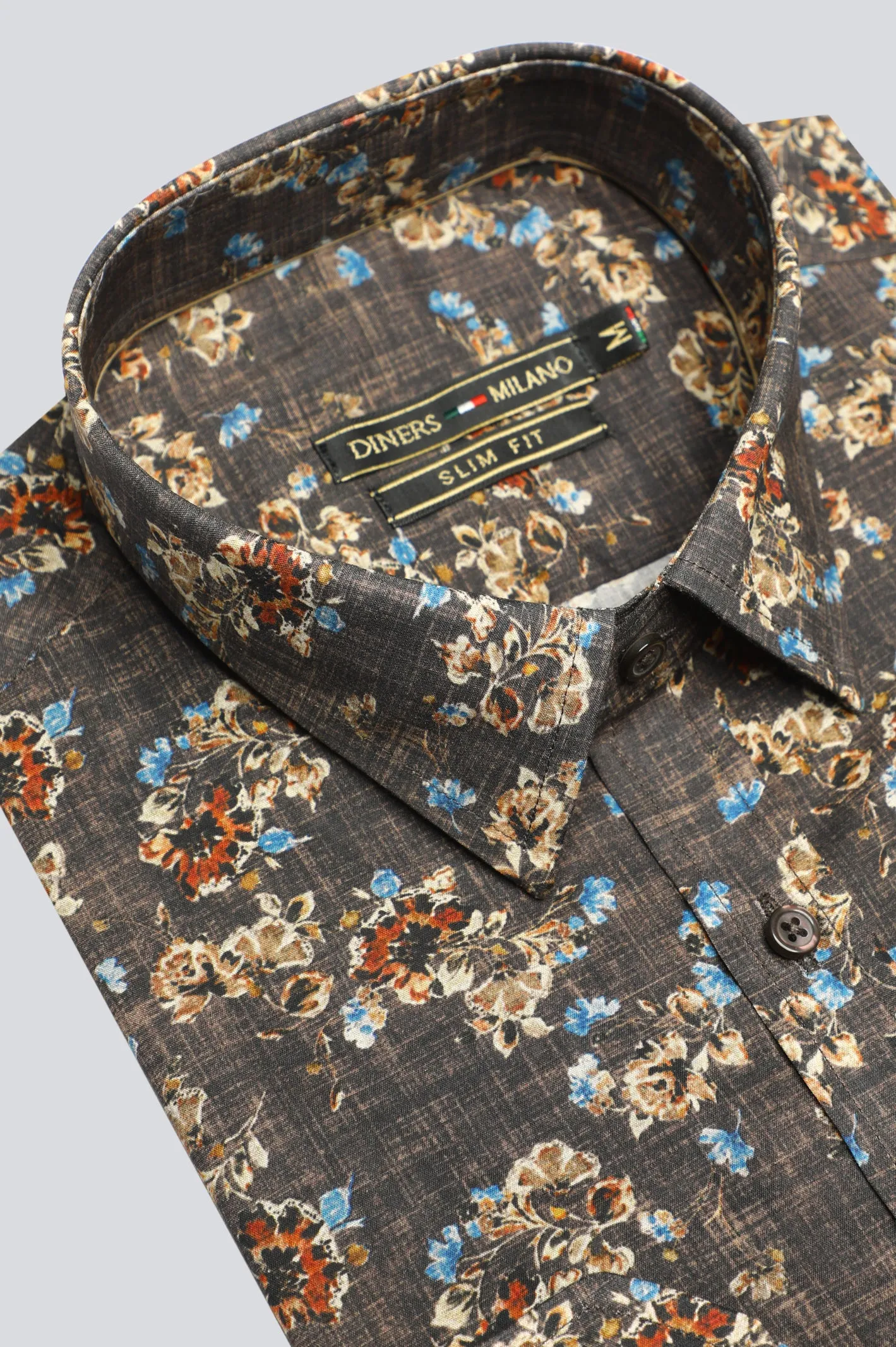 Multicolor Floral Printed Casual Milano Shirt