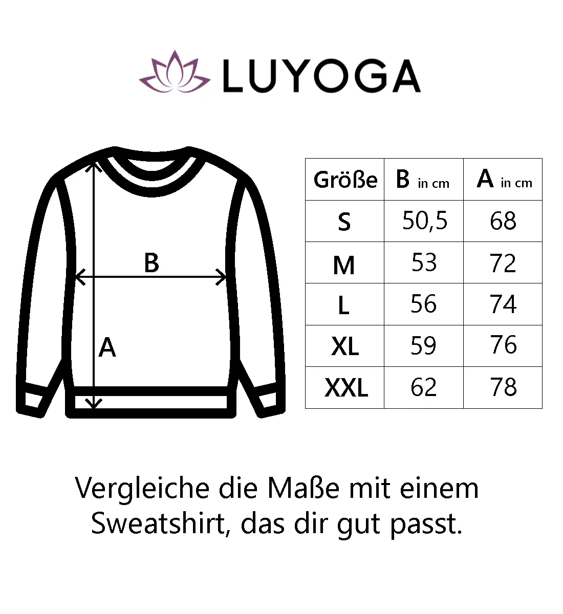 Nett sein ist cool Bio Sweatshirt Unisex