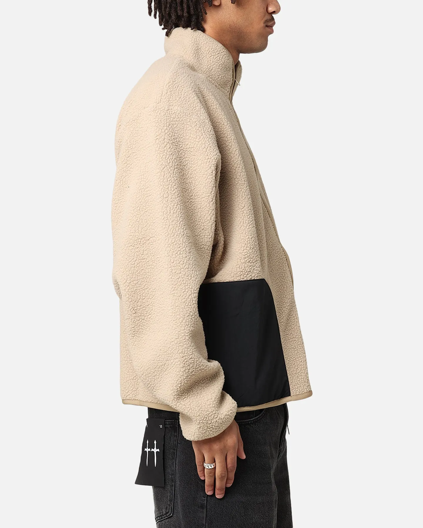 Nike Sherpa Winter Jacket Khaki/Black