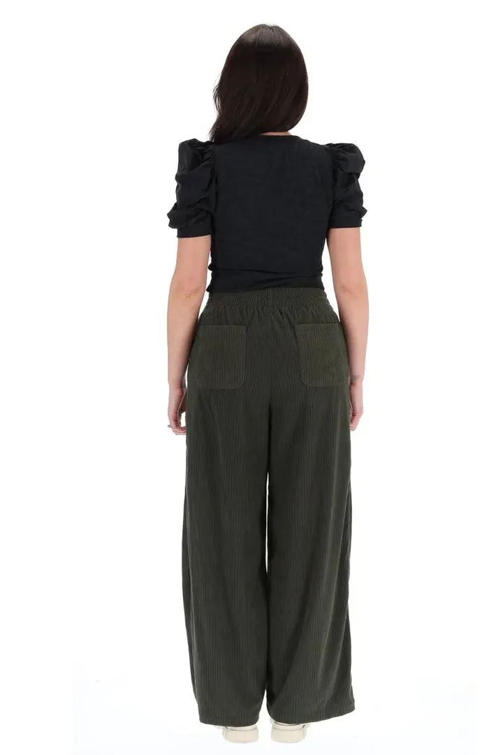 Nikisha Cord Pant - Khaki - CHARLO