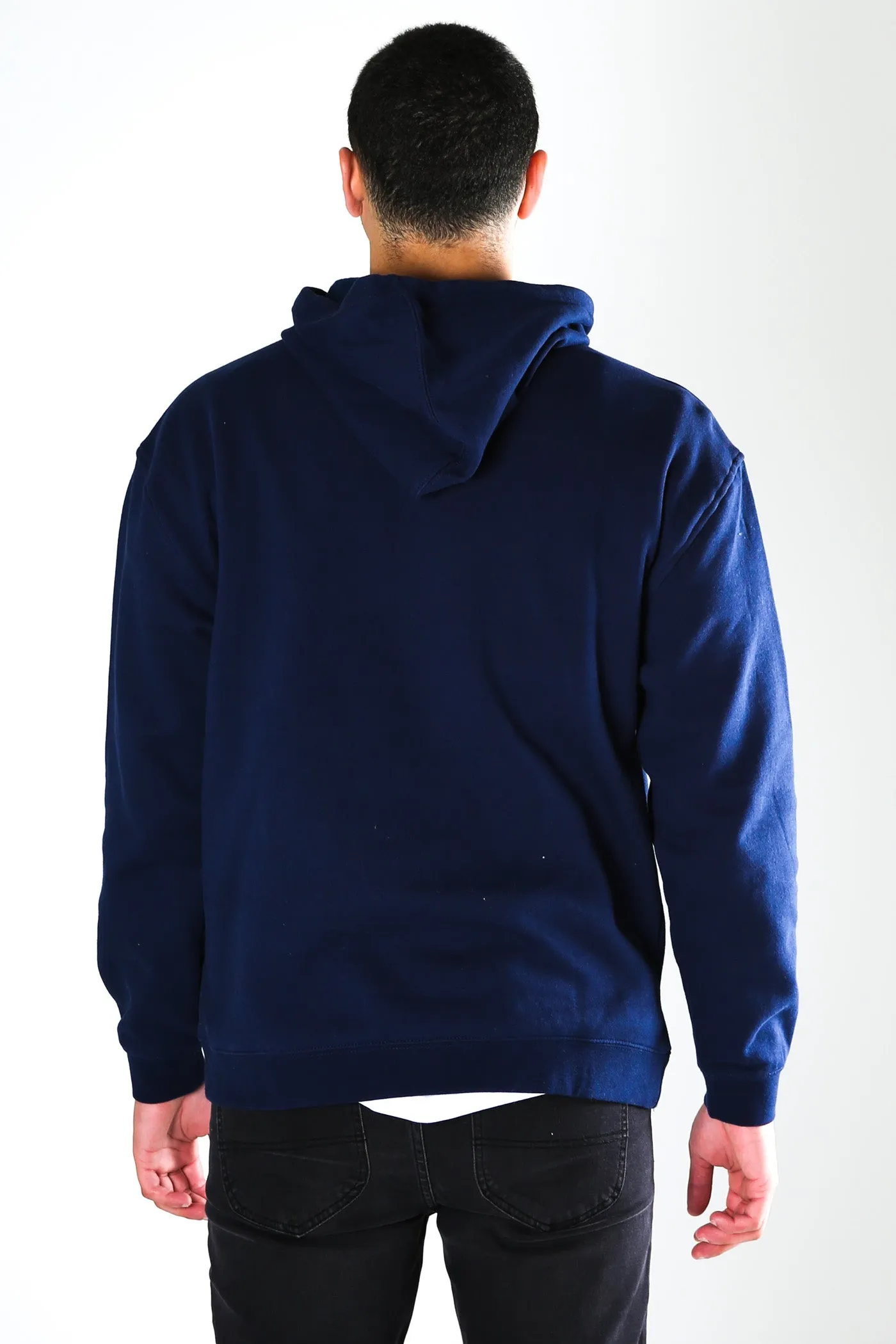 One And Only Solid Pullover Hoodie Obsidian