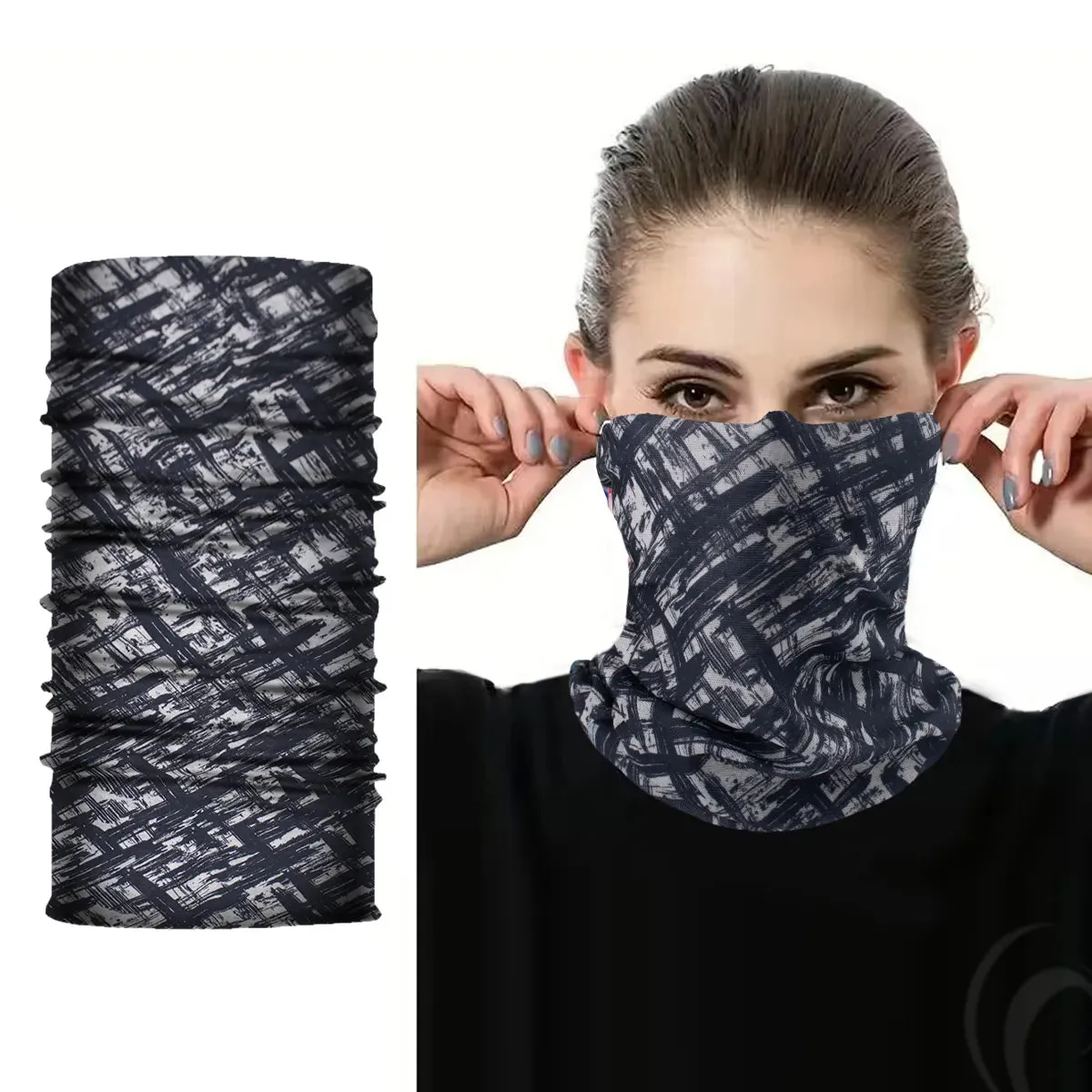 Outdoor Sports Cycling Scarf Breathable Sunscreen Headscarf Magic Headband Scarf Cycling Mask Neck Cover For Men and Women