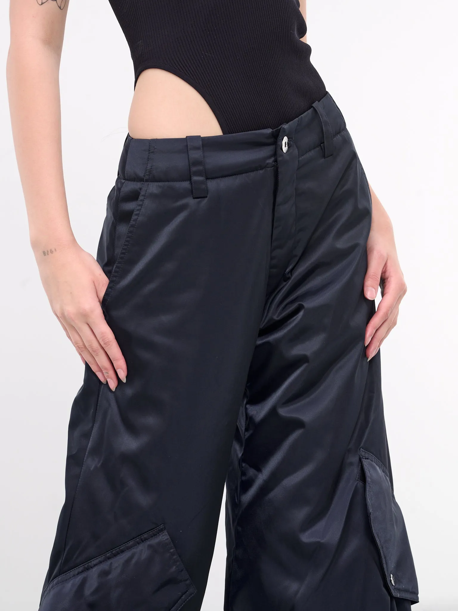 Padded Cargo Trousers (TR0353-PG1535-NAVY)