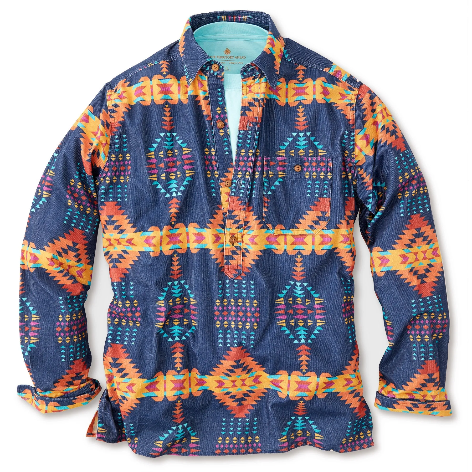 Papagayo Corduroy Popover