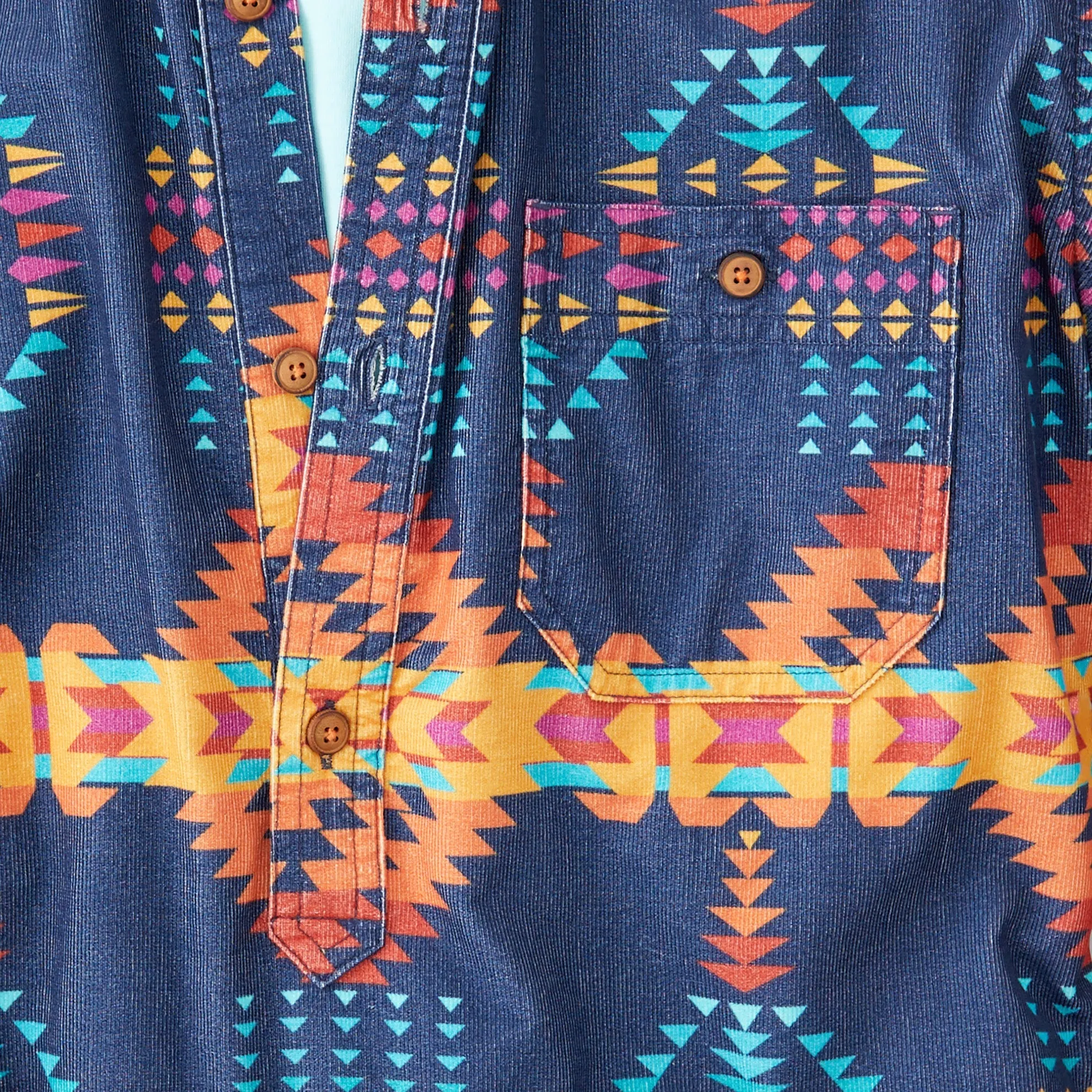 Papagayo Corduroy Popover