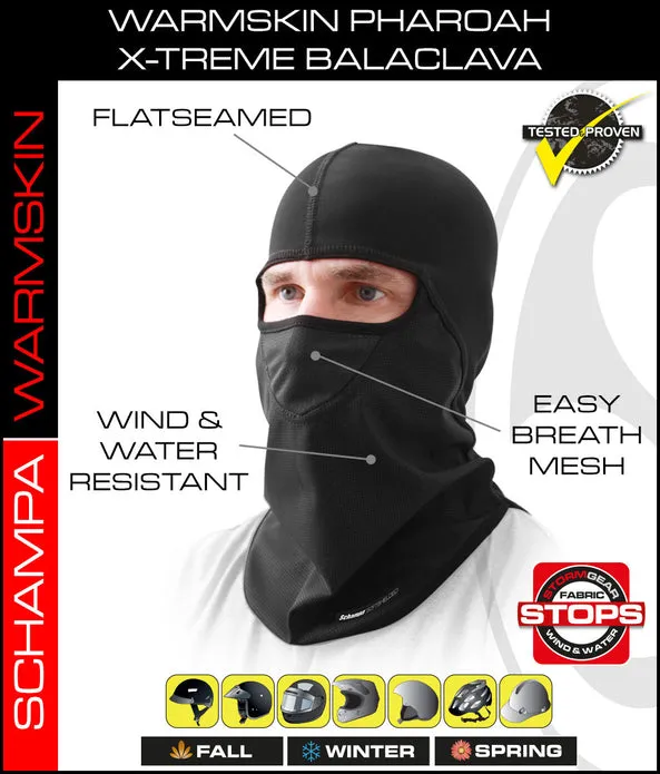 Pharaoh Deluxe II Balaclava Black