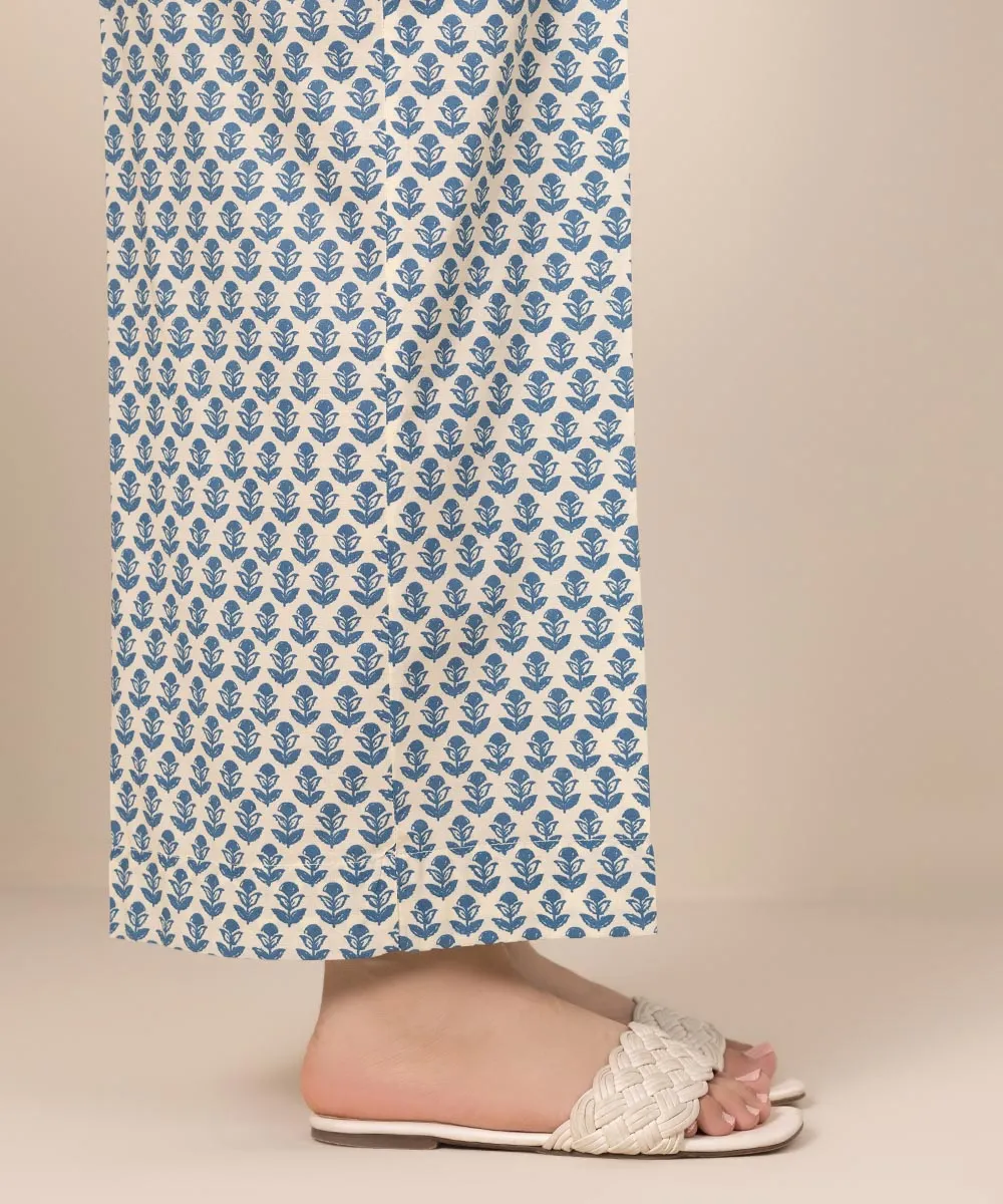 Printed Cotton Viscose Culottes