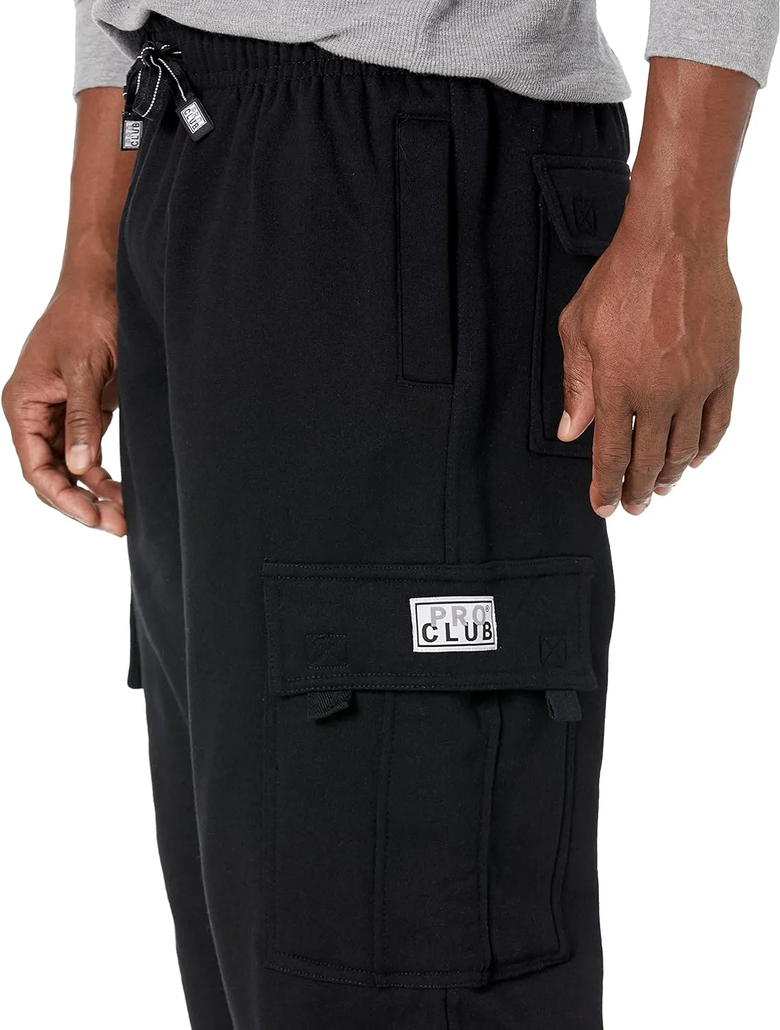 Pro Club Men's Heavyweight Fleece Cargo Pants